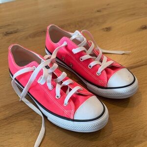 Converse Kids Hot Pink Sneakers